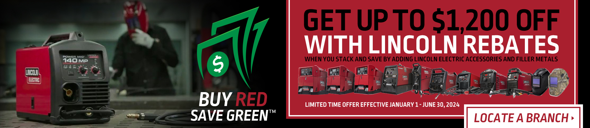 Lincoln Buy Red, Save Green Promotion